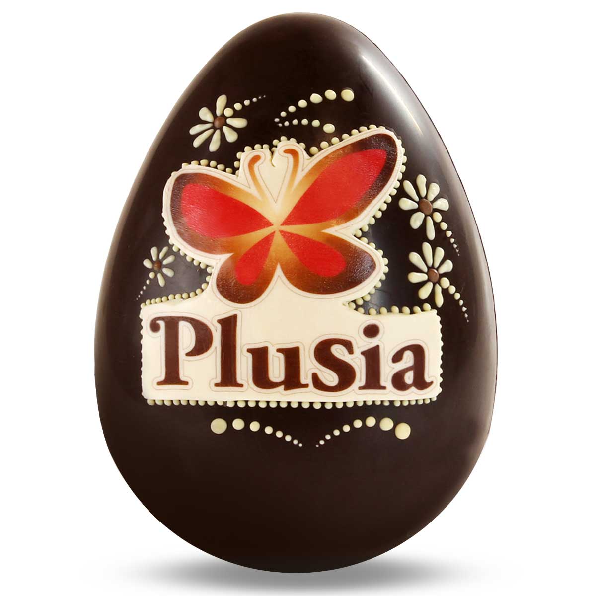 Uovo di Pasqua personalizzato con foto o loghi sul cioccolato
