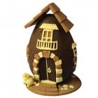 A delicious farm house in the form of an Easter Egg made from the finest quality milk chocolate