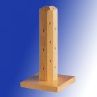 Wooden display stand for lollipops