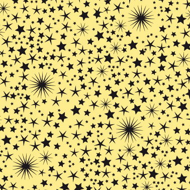 A decal of a starlit sky for decorating chocolate