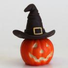 HALLOWEEN PUMPKIN WITH HAT OF THE WITCH. ALL IN CHOCOLATE