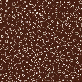 Esempio di realizzazione su cioccolato fondente di stelle con il transfer Plusia.