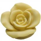 Rose di cioccolato decorative per torte, segnaposto, centrotavola dipinte a mano con coloranti alimentari..