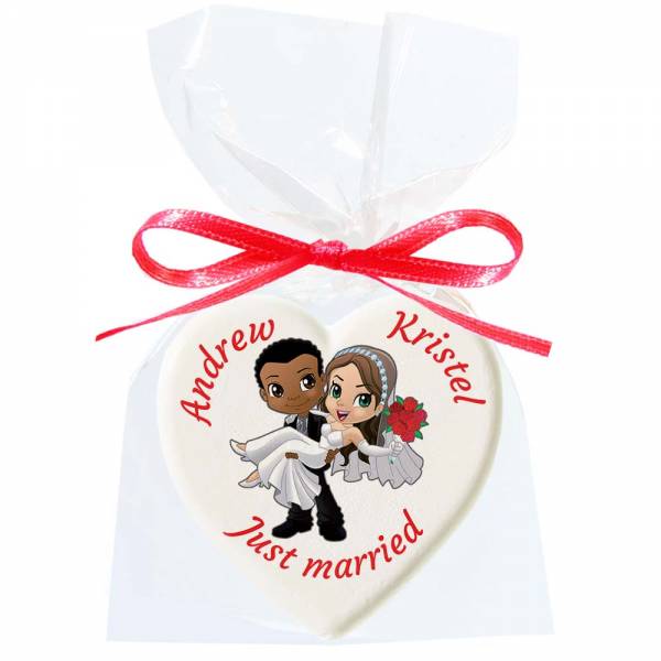 Caramella Cuore - 16 g - 5,4 cm - Caramelle personalizzate