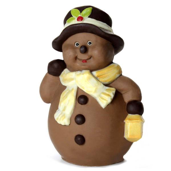Pupazzo di neve di cioccolato - Cioccolato di Natale