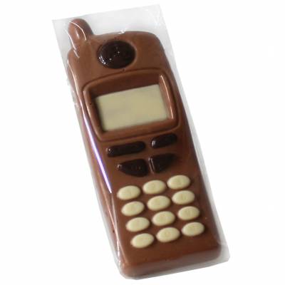 cellulare di cioccolato confezionato