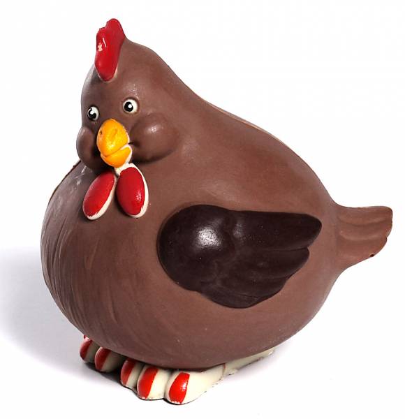 Gallinotta di cioccolato - Animaletti di cioccolato - Uova di Pasqua