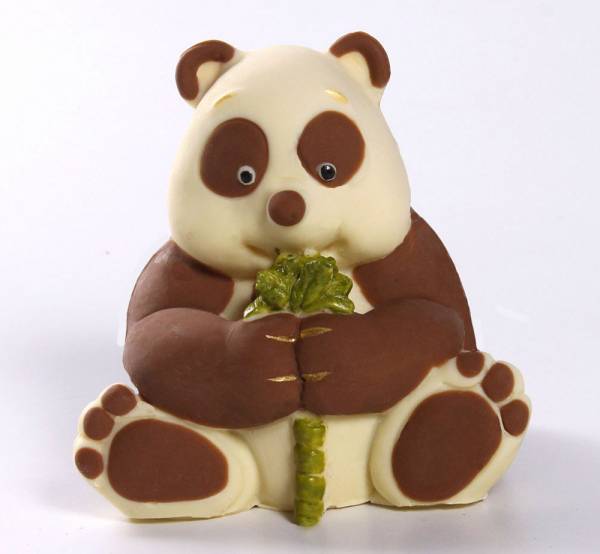 Orso Panda di cioccolato - Animaletti di cioccolato