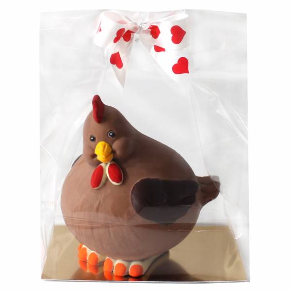 Gallinotta di cioccolato - Animaletti di cioccolato - Uova di Pasqua