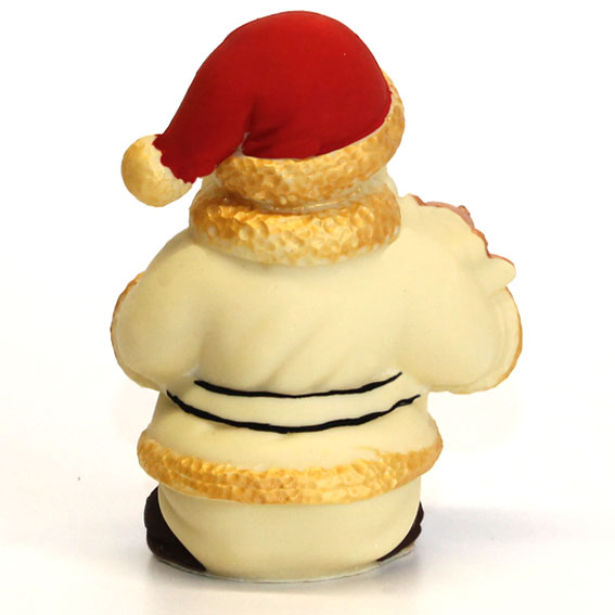 Babbo Natale di cioccolato con orsetto - Cioccolato di Natale