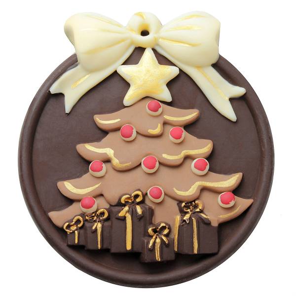 Medaglioni di Natale di cioccolato - Vari soggetti - Cioccolato di Natale