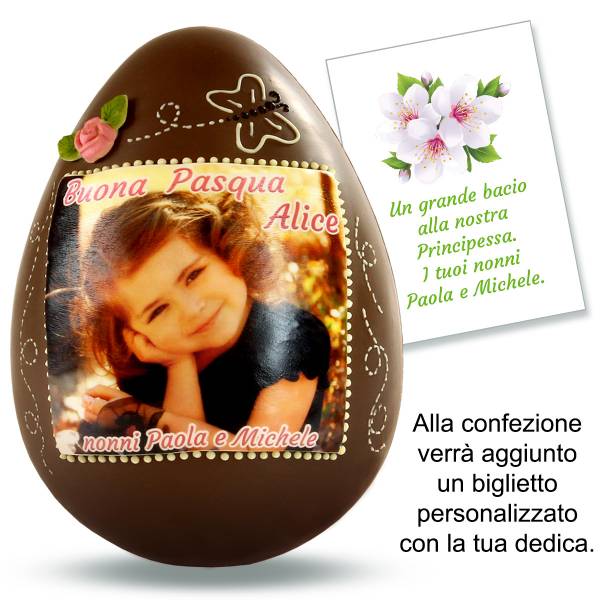 Uovo di Pasqua personalizzato - Uova di Pasqua