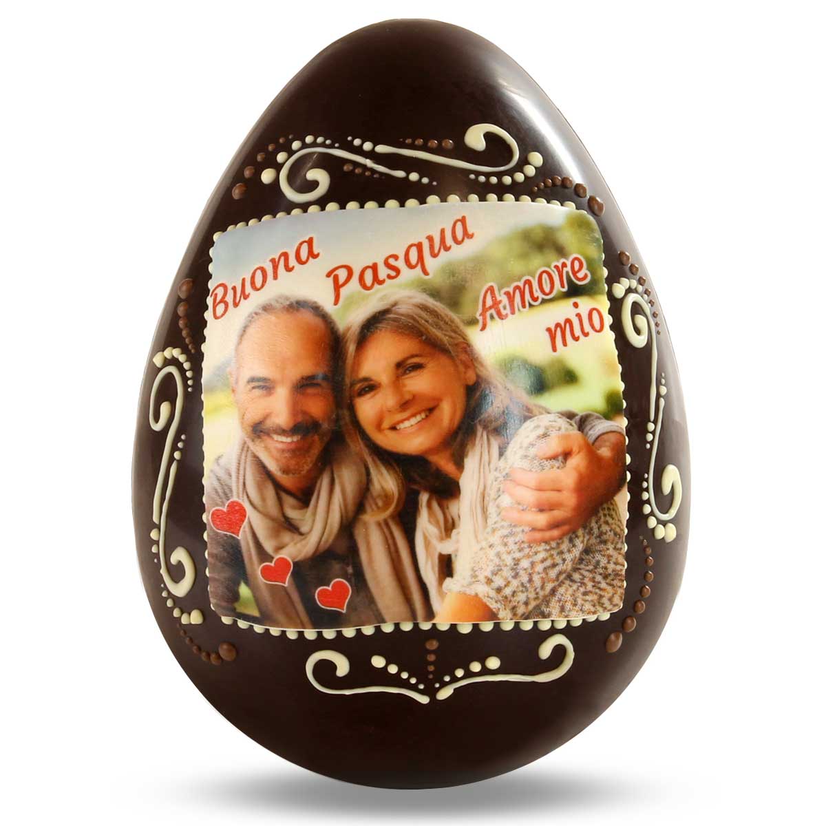 Uovo Di Pasqua Personalizzato Con Foto Disegno E Frase Plusia