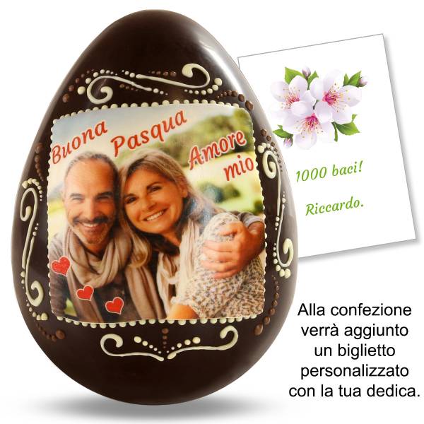Uovo di Pasqua personalizzato - Uova di Pasqua
