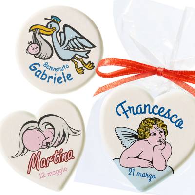 Bomboniere battesimo con caramelle personalizzate