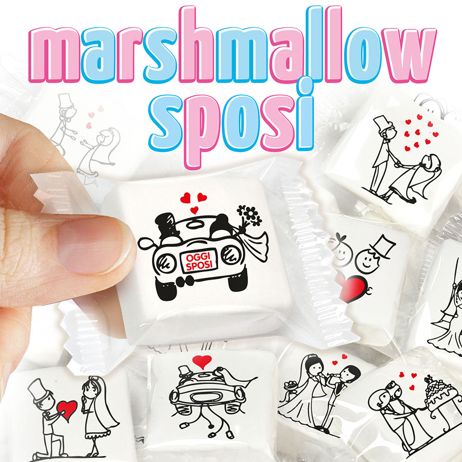 Marshmallow promessa di matrimonio