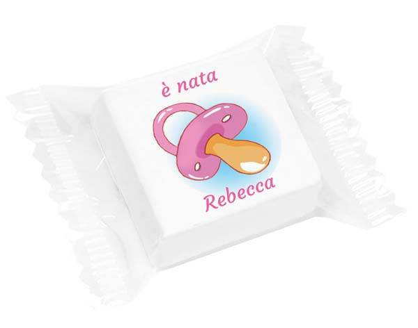 Marshmallow personalizzato - cm 3 - g 4 - Fuori catalogo