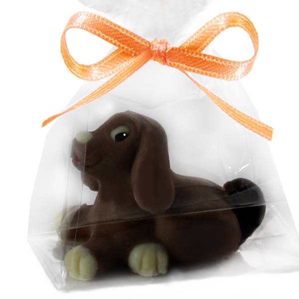 "Tris Cagnolini" di cioccolato - Animaletti di cioccolato