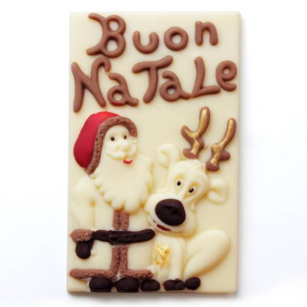 Tavoletta di cioccolato "Buon Natale" - Cioccolato di Natale