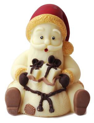 Babbo Natale di cioccolato