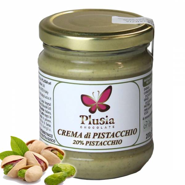 Crema spalmabile di Pistacchio al 20% o 40 % ,con Olio Evo - Creme Spalmabili