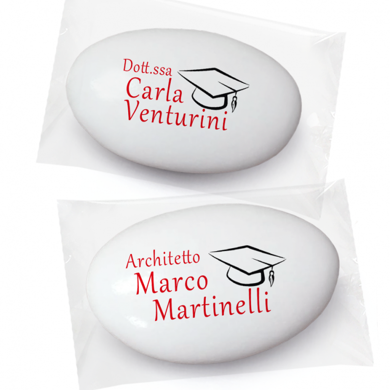 Confetto personalizzato laurea