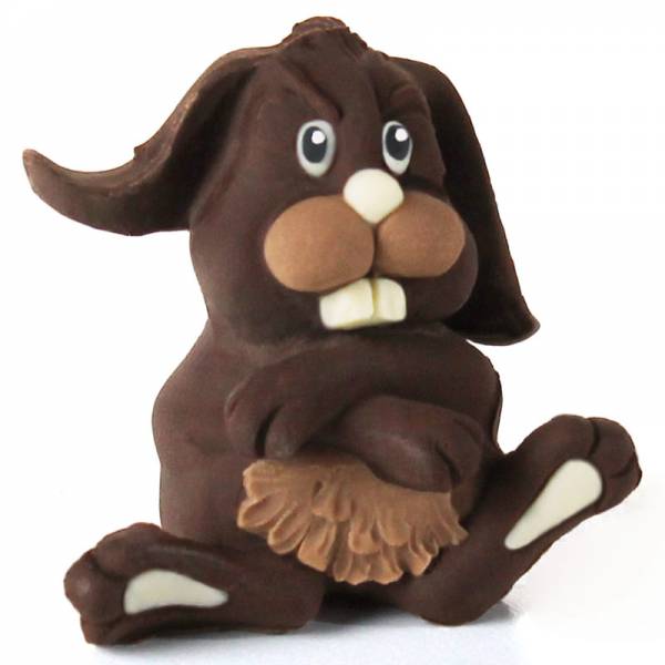 Coniglietto Mirtillo di cioccolato - Animaletti di cioccolato - Uova di Pasqua