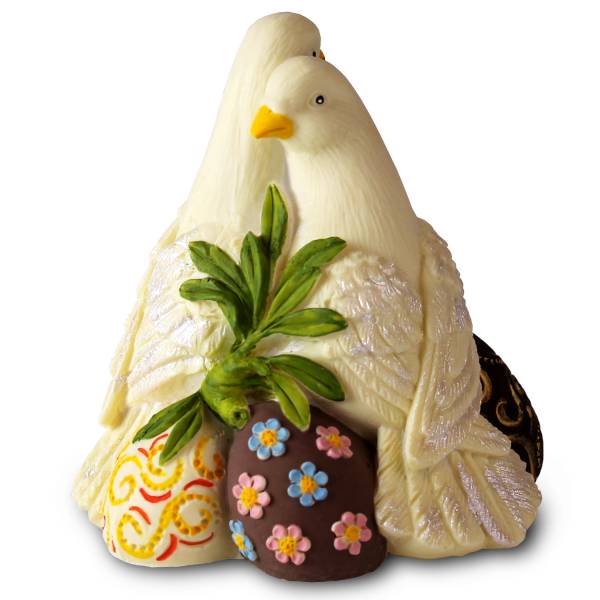 Colombe Pasquali di cioccolato - Uova di Pasqua
