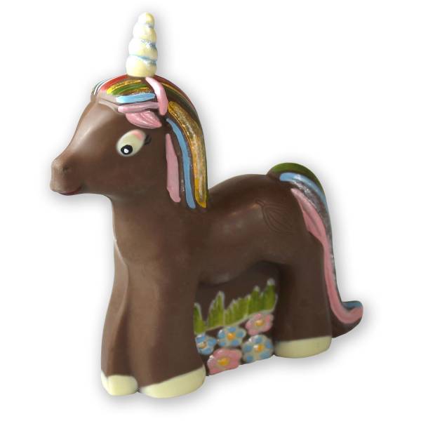 Unicorno di cioccolato - Battesimo e nascita - Giochi e Veicoli di cioccolato - Animaletti di cioccolato