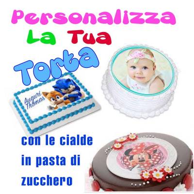 Cialde personalizzate per Torte